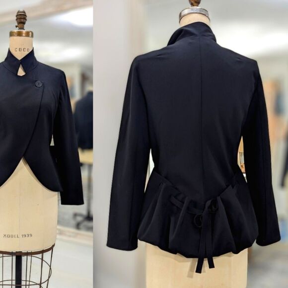 Sara Pacini Peplum Blazer - Picture 1 of 7